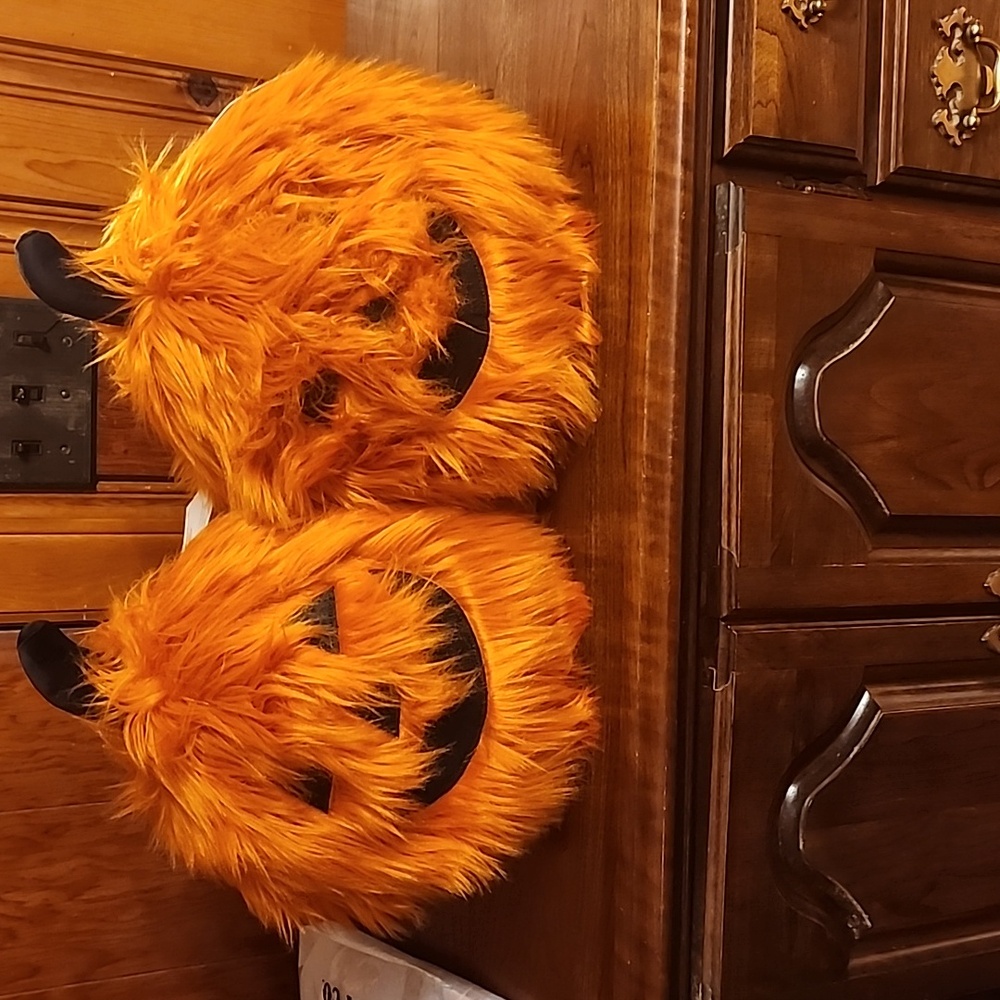 Fuzzy pumpkins